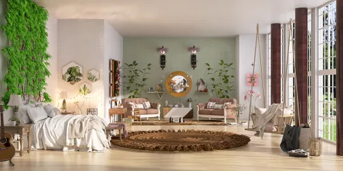 Cottage core bedroom