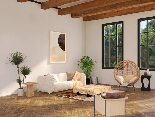Cozy boho minimalistic design 🤎
