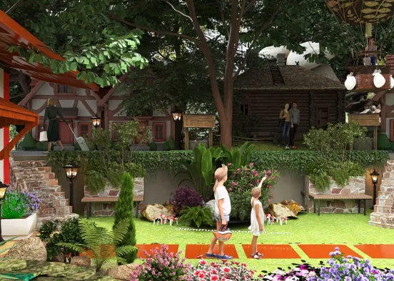 # The Hearthside Gathering; Rm 1of3 in “G”  Renderização de Design