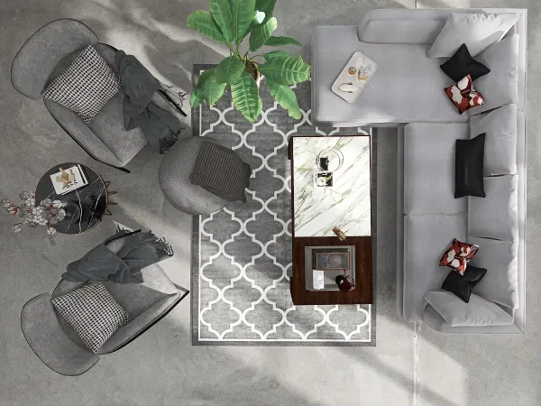 Professional interior design created with Homestyler 3D design software