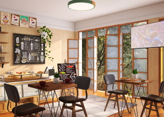 Café ☕ Design Rendering