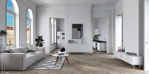 Petit appartement italien moderne et charmant
