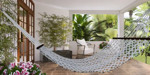 Entrance to tropical house