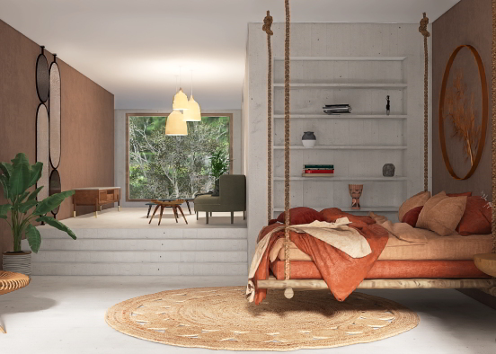 #modernjapandi #interiordesign Design Rendering