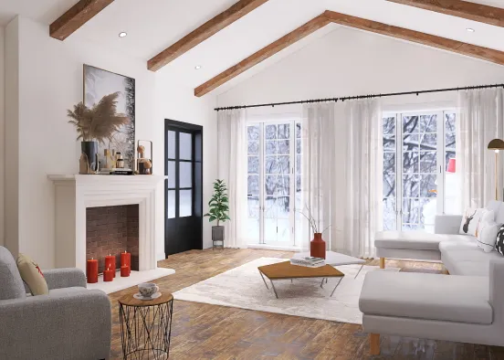 lovely living room 😍  Design Rendering