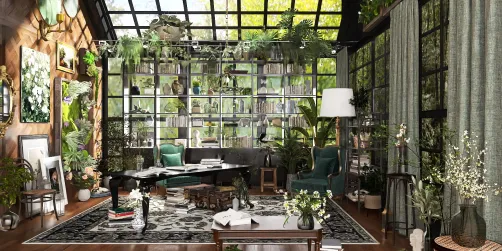 Modern Victorian Office