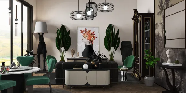 Professional interior design created with Homestyler 3D design software