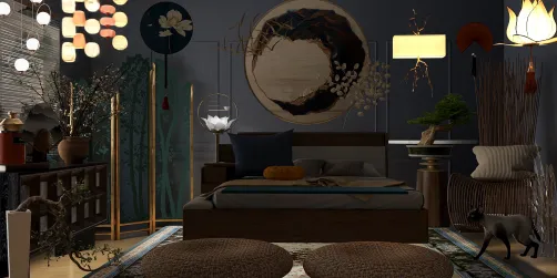 Asian Bedroom