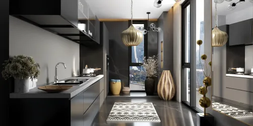 تصميم مطبخ حديث