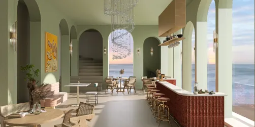 Dreamy cafe