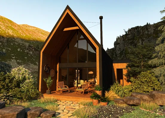# Between Hills  Renderização de Design