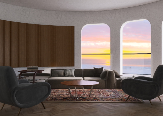 Sit in The sunset  Design Rendering