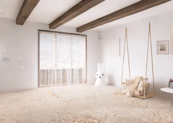 dreamy living room ✨☁️😶‍🌫️ Design Rendering