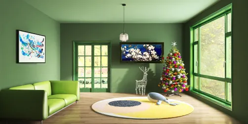 Sala navideña