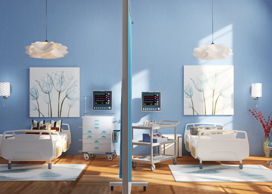 Luxury Hospital  Design Rendering