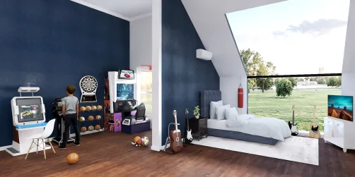 habitación para adolescente