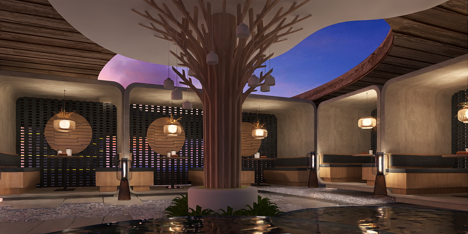 Chill out al aire libre 🏮🛋️