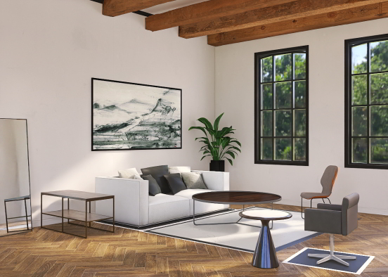 Living Room 👍 Design Rendering