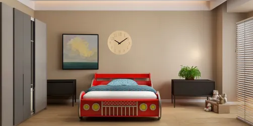 A 5 year old bedroom 