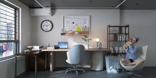 Office with character