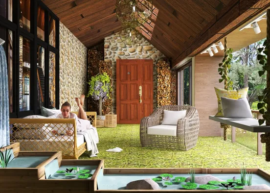 # In Montagna Renderização de Design