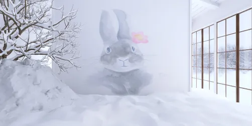 ❄️ Пухнастик. 