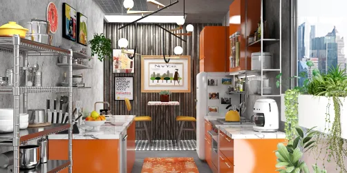 Galley Kitchen 