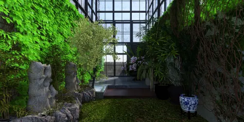 Green lawn