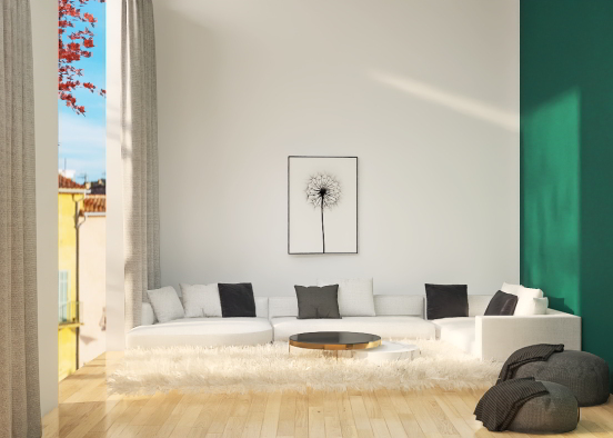 Living room! Design Rendering