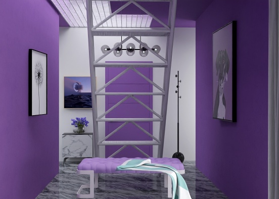 The Purple Penthouse Design Rendering