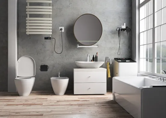 Living your best life - bathroom Design Rendering