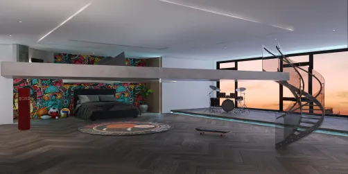 teenage boys bedroom 