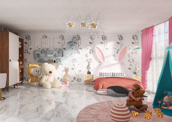 😍🧑🧚Creative kids bedroom 😍🧑🧚 Design Rendering