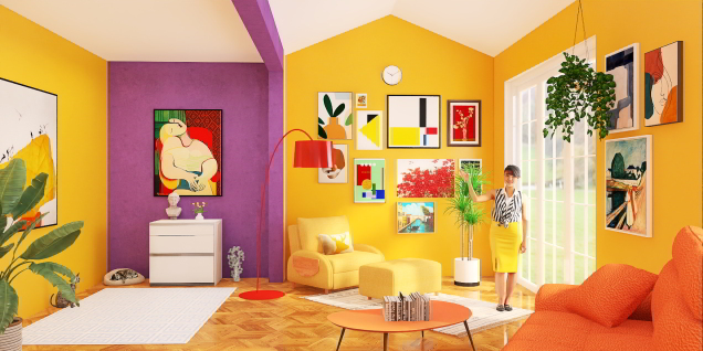 Colorful Room 