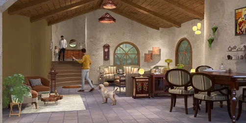 Living/dinning area
