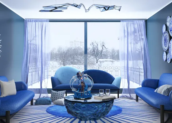 # Winter Blues Renderização de Design