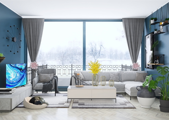 🌸 . living room . 🌸 Design Rendering