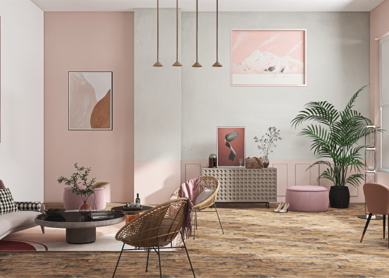 A pink glam room💅🏻💋💕💗💖💞💓 Design Rendering