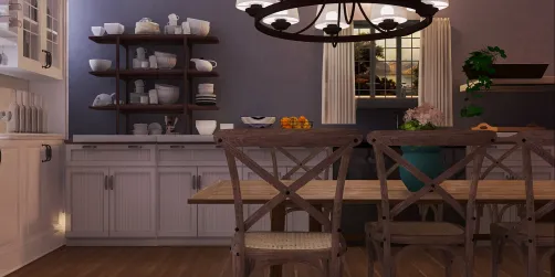 Shabby cuisine campagne!