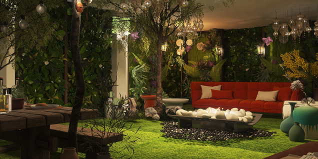 Indoor Enchanted Garden