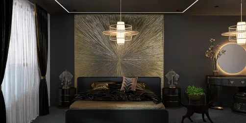 Black and Brass...