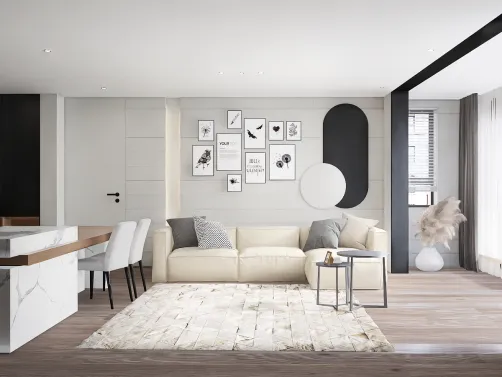 Nordic style. 