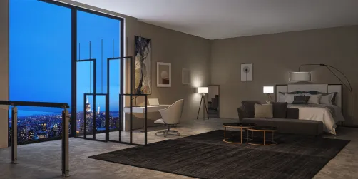 Big bed room