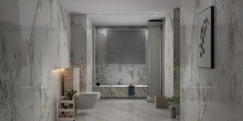 marble bathroom shiny 