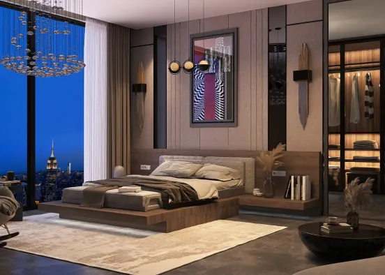 # door's dual - modern Визуализация дизайна
