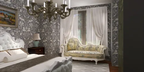 French style bedroom 