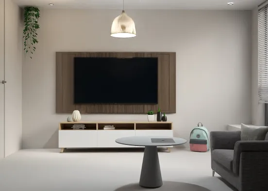 Aesthetic living room...!

 Design Rendering