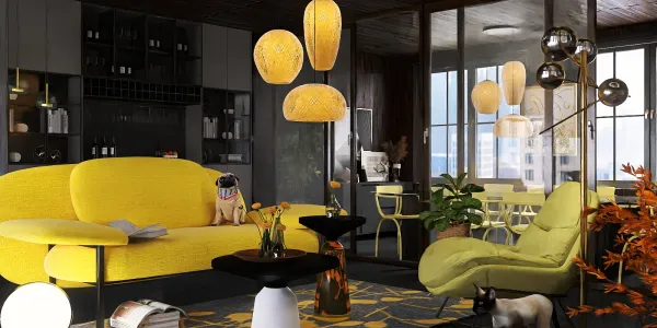 Professional interior design created with Homestyler 3D design software