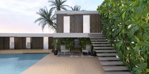 The beach resort