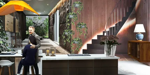 Basement kitchen
